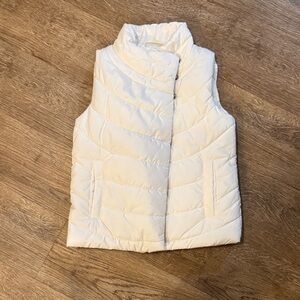 All in Motion Quilted White Vest